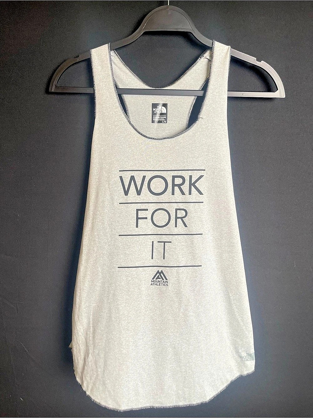 The North Face Mountain Athletics Work For It Tank Gray Large